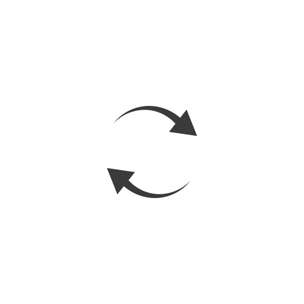Freccia Vettoriale Illustrazione Icona Logo Template Design — Vettoriale Stock