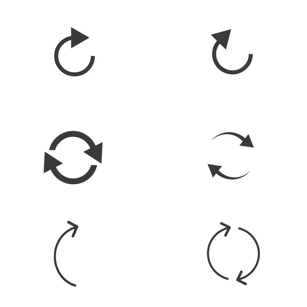 Стрілка Векторні Ілюстрації Значок Логотип Дизайн Шаблону — стоковий вектор