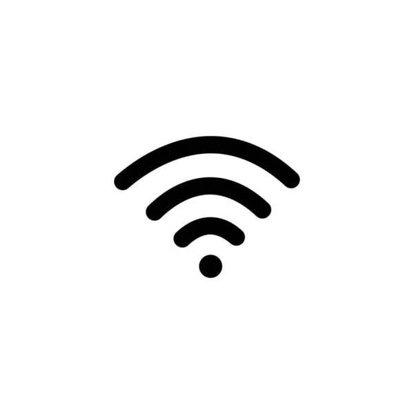 Kablosuz Tasarım Logo Şablonu Vektörü — Stok Vektör