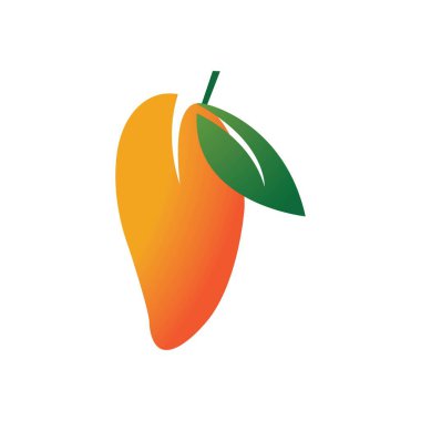 Mango meyve vektörü resimleme tasarımı