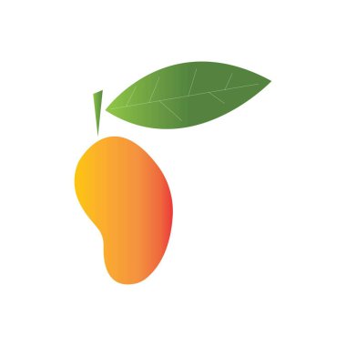 Mango meyve vektörü resimleme tasarımı