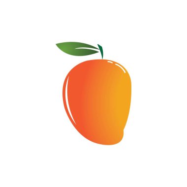 Mango meyve vektörü resimleme tasarımı