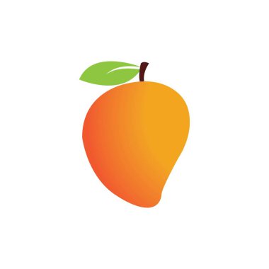 Mango meyve vektörü resimleme tasarımı