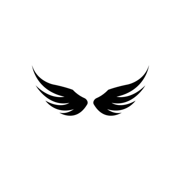 Векторный Дизайн Логотипа Крыла — стоковый вектор