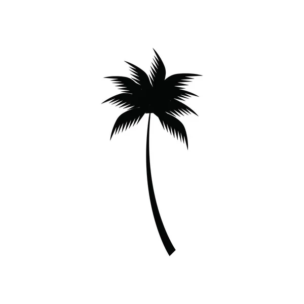 椰子树图标矢量图 — 图库矢量图片
