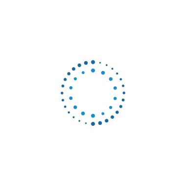 çember logo şablon vektör tasarımı