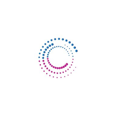 çember logo şablon vektör tasarımı