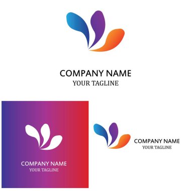 Afiş afişi için Modern Minimal Vektör Logosu