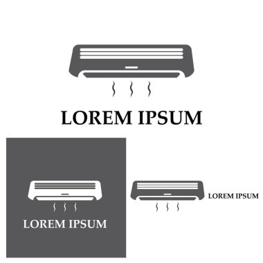 Klima simgesi illüstrasyon vektör tasarımı