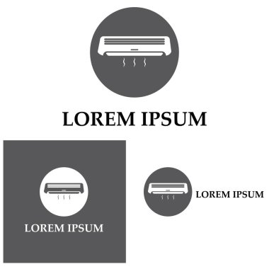 Klima simgesi illüstrasyon vektör tasarımı