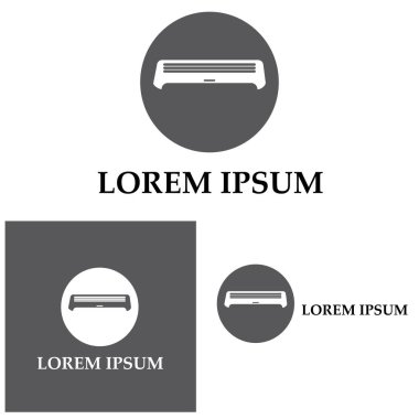 Klima simgesi illüstrasyon vektör tasarımı