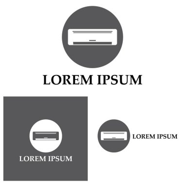 Klima simgesi illüstrasyon vektör tasarımı