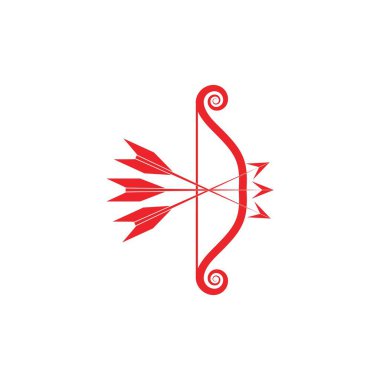 Hedef simge vektör ilüstrasyon şablonu