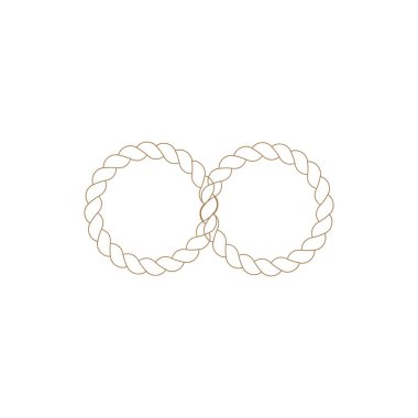 İp simgesi vektör resmetme şablonu