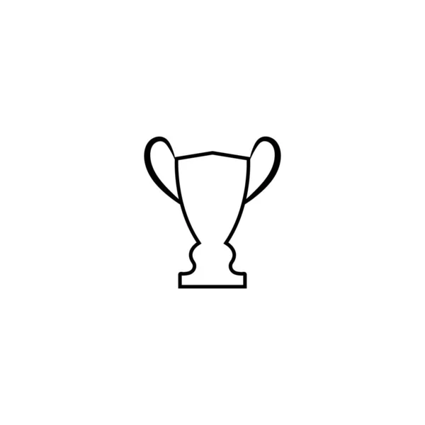 Ícone Logotipo Troféu Logotipo Vetor Troféu Icon Champions Para Modelo — Vetor de Stock