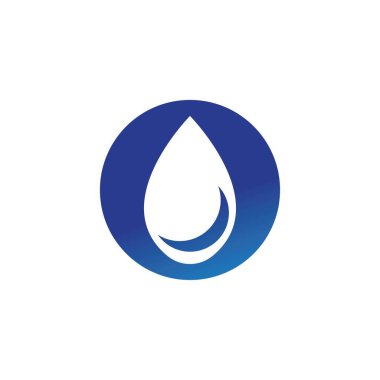 su damlası Logo Şablonu vektör çizimi tasarımı