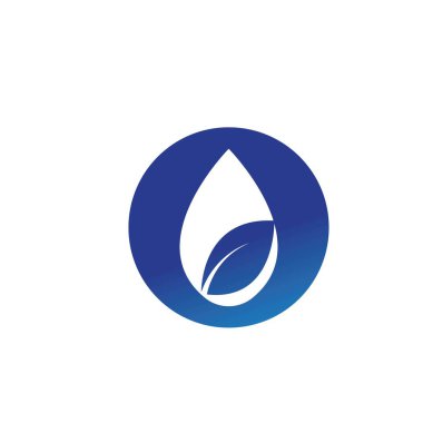 su damlası Logo Şablonu vektör çizimi tasarımı