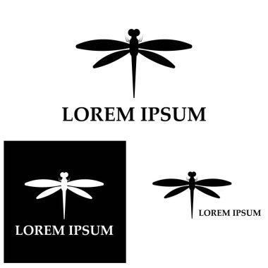 Yusufçuk resimleme simgesi tasarım şablonu vektörü