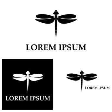 Yusufçuk resimleme simgesi tasarım şablonu vektörü