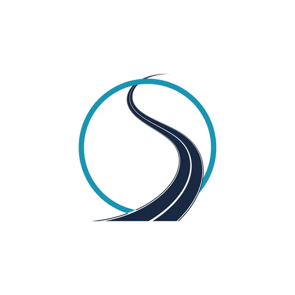 Sposób Logo Symbol Ilustracji Wektor Projektu — Wektor stockowy