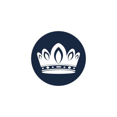 Bir dizi taç ikonu. Şampiyon liderler için taht ödülleri koleksiyonu. Logo etiketli oyun oteli için izole edilmiş elementler bir uygulama tasarımı. Kraliyet Kraliçesi Prenses tacı.