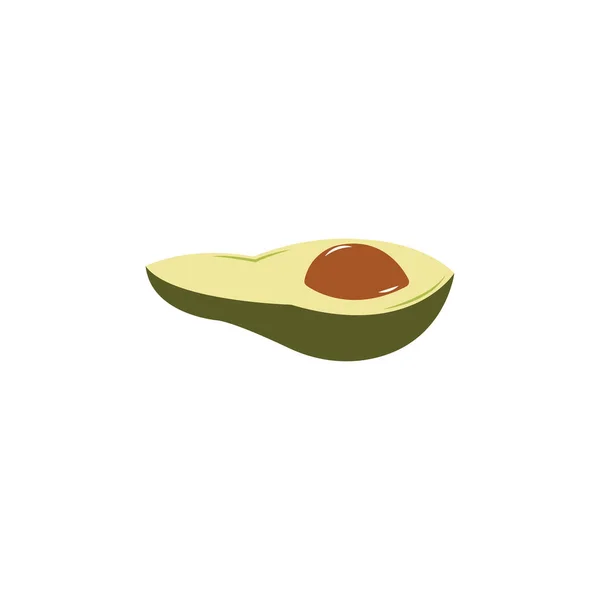 Avocado矢量图标模板背景说明 — 图库矢量图片