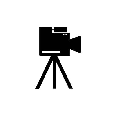 Kamera Simgesi Ayarlandı. Fotoğraf ikonları ayarlandı. Güvenlik kamerası simgesi. Fotoğraf ve video ikonu. Çokluortam simgesi düz çizgi vektör simgelerini ayarla