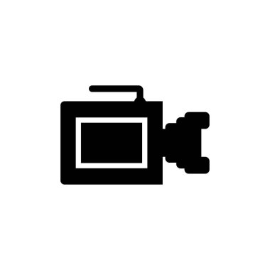 Kamera Simgesi Ayarlandı. Fotoğraf ikonları ayarlandı. Güvenlik kamerası simgesi. Fotoğraf ve video ikonu. Çokluortam simgesi düz çizgi vektör simgelerini ayarla