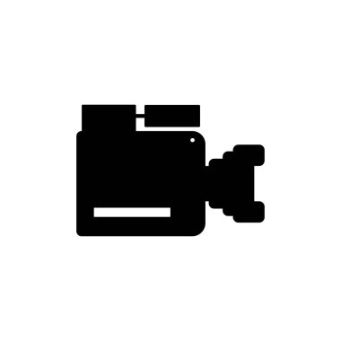 Kamera Simgesi Ayarlandı. Fotoğraf ikonları ayarlandı. Güvenlik kamerası simgesi. Fotoğraf ve video ikonu. Çokluortam simgesi düz çizgi vektör simgelerini ayarla