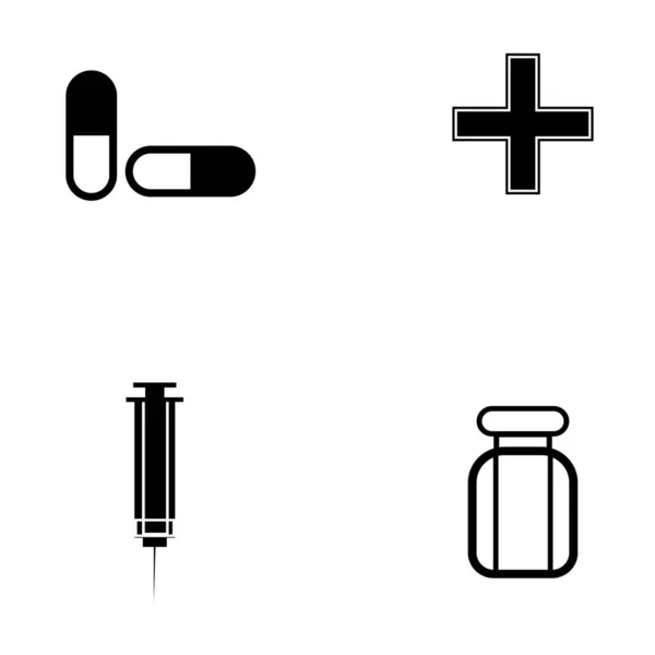 Icône Ligne Médicale Pour Les Concepteurs Les Développeurs Icônes Santé — Image vectorielle