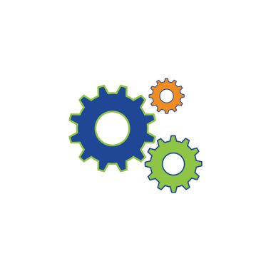 Vites logosu tasarım vektörü arkaplan şablonu