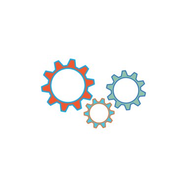 Vites logosu tasarım vektörü arkaplan şablonu