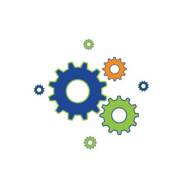 Vites logosu tasarım vektörü arkaplan şablonu