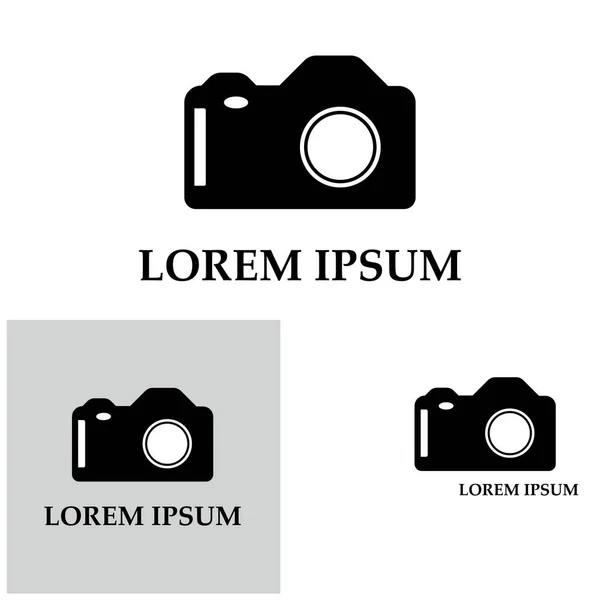 Camera Icon Photography Icons Security Camera Icon Photo Video Icon — Stock Vector