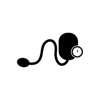 Tıbbi mekanik tonometre vektörü