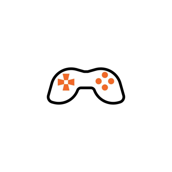 Joystick Sign Vector Icon Video Game Symbol Illustration — Stock Vector