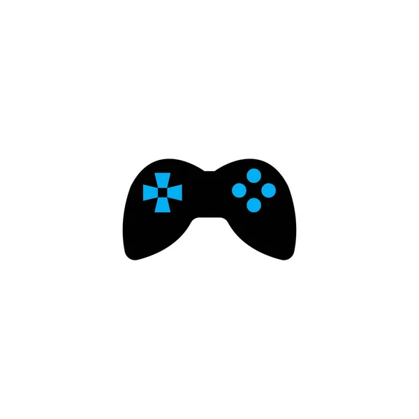 Joystick Jel Vektor Ikon Videojáték Szimbólum Illusztráció — Stock Vector