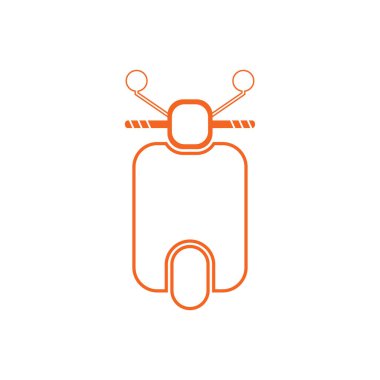 motosiklet vektörü şablon arkaplanı