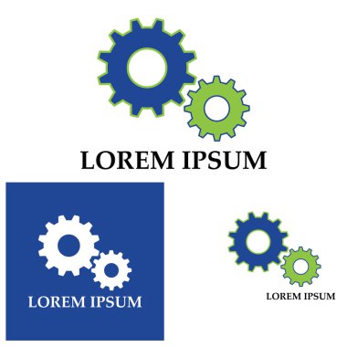 Vites logosu tasarım vektörü arkaplan şablonu