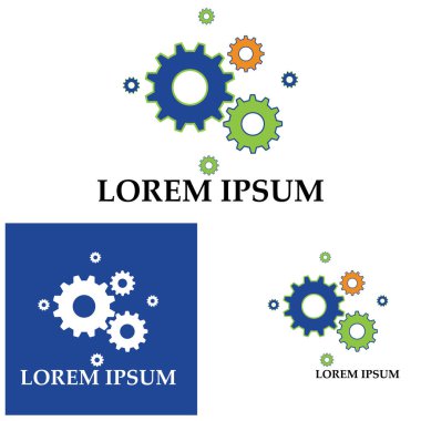 Vites logosu tasarım vektörü arkaplan şablonu