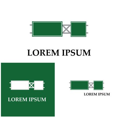 İzole edilmiş beyaz arkaplanda boş yol işareti vektörü kümesi