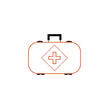 Beyaz arkaplanda ilk yardım simgesi