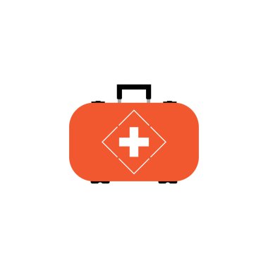 Beyaz arkaplanda ilk yardım simgesi