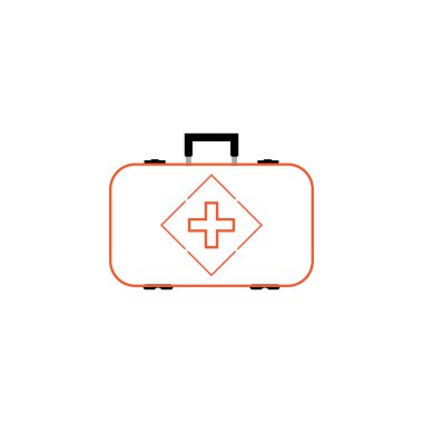 Beyaz arkaplanda ilk yardım simgesi