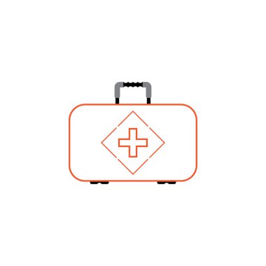 Beyaz arkaplanda ilk yardım simgesi