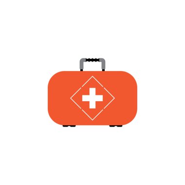 Beyaz arkaplanda ilk yardım simgesi