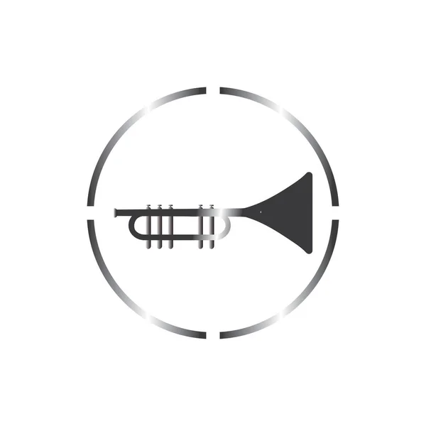 Trumpet乐器矢量图标 — 图库矢量图片
