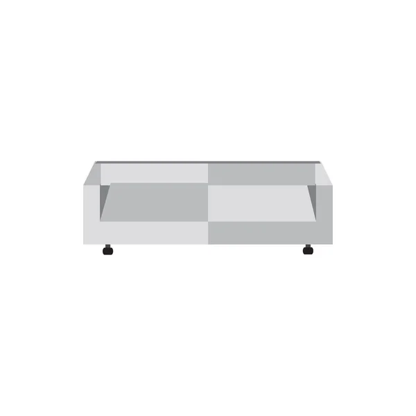 Sofa Vector Logo Icon Illustration Background — 스톡 벡터