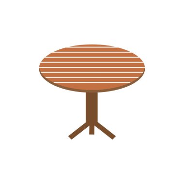 Tablo vektör logo nesne arkaplan illüstrasyonu