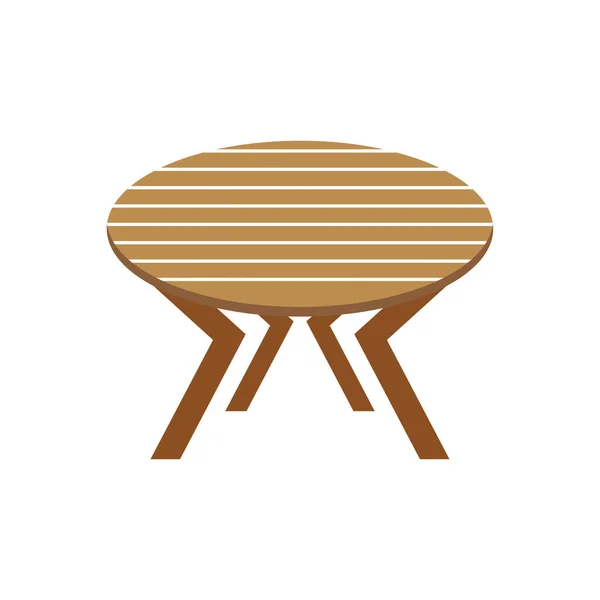 Table Vector Logo Icon Object Background Illustration — стоковый вектор